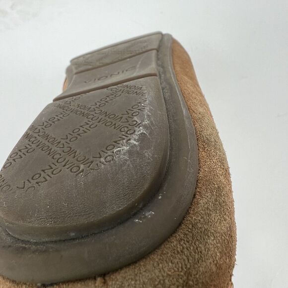 Vionic Chill Bridget Brown Suede Loafers Size 11 Slip-On Flats Comfort - Picture 11 of 11